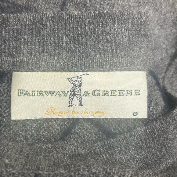 Alpaca Argyle Sweater XL Golf Preppy Made In Peru Coastal Grandad Vintage - Picture 6 of 8